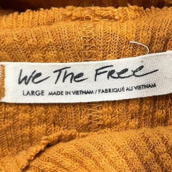 We The Free~Free People Slouchy Cropped Batwing Top~Large - Picture 4 of 5